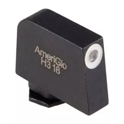 0.350”X0.125” GREEN W/WHITE OUTLINE SIGHT FOR GLOCK~