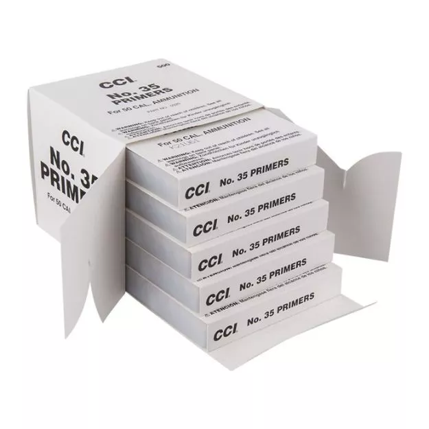 #35 Large Rifle .50 Bmg Military Primers 500/Box